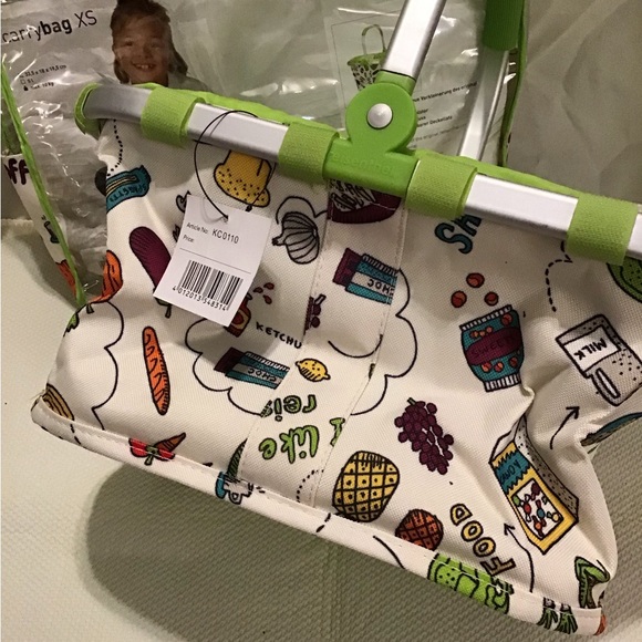 Kids Snack Print Basket - Picture 4 of 5